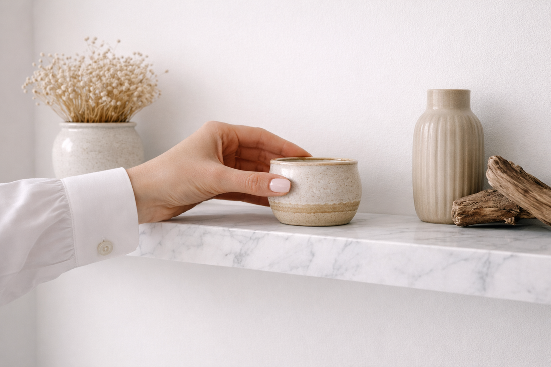 How to Style Luxury Shelves