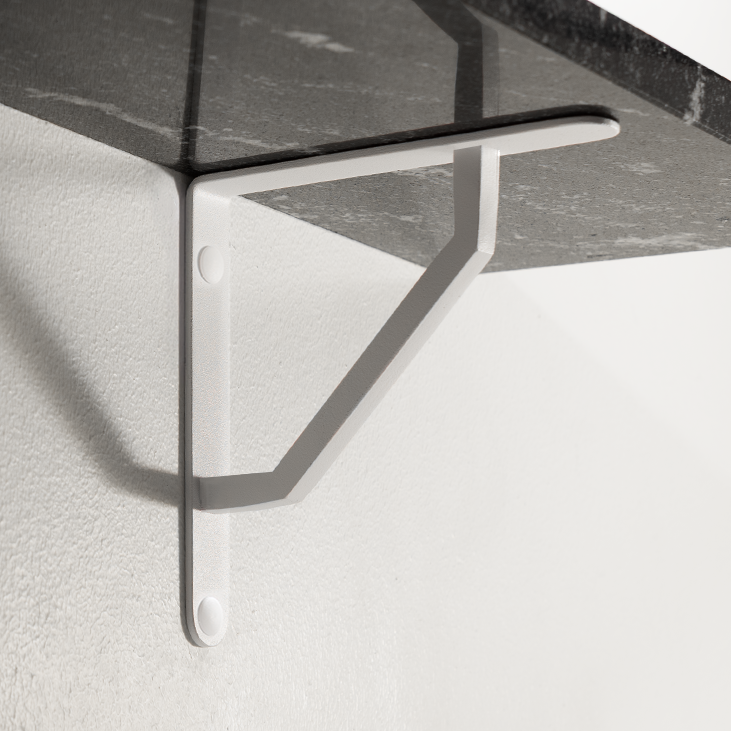 White Modern Bracket