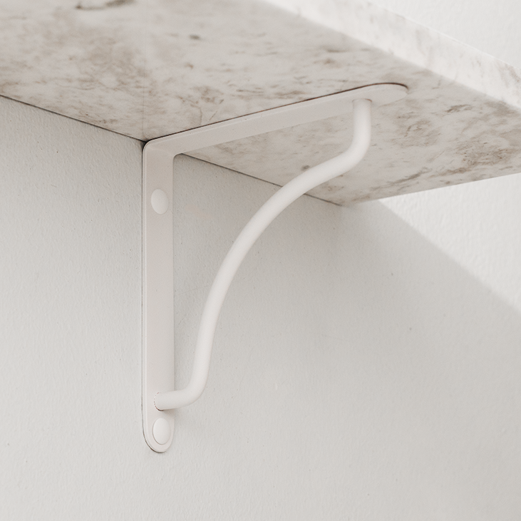 White Traditional Bracket